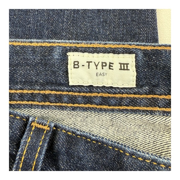AG Adriano Goldschmied B-Type III Easy Jeans 37x32 Blue Cotton Polyurethane NWT - Picture 5 of 8